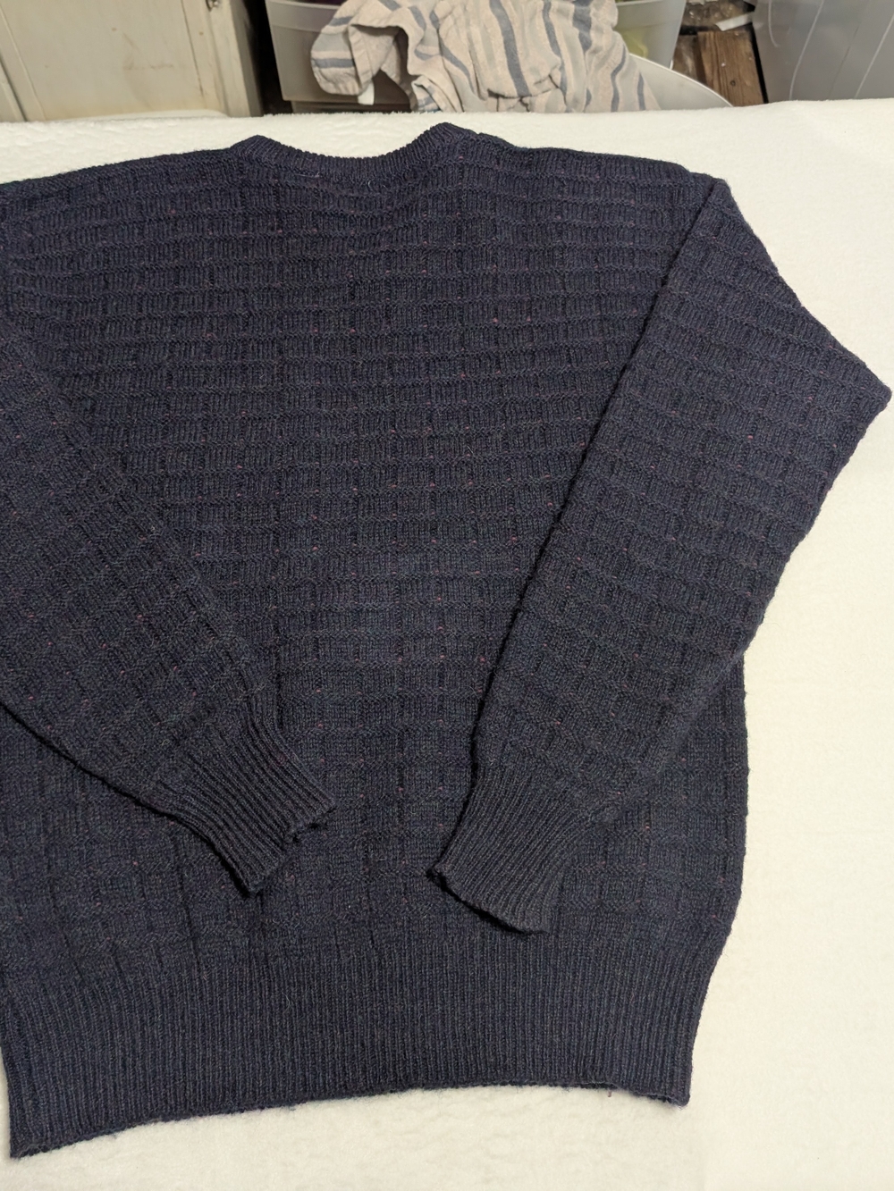 Michael Jordan Men's Crewneck‎ Sweater in Deep Navy Size XL